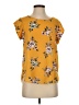 Alice Blue 100% Polyester Yellow Short Sleeve Blouse Size S - photo 1