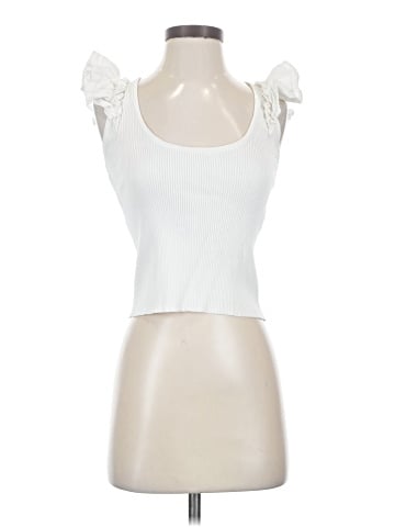 Aqua Sleeveless Top (view 1)