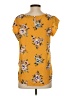 Alice Blue 100% Polyester Yellow Short Sleeve Blouse Size S - photo 2