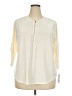 Notations Ivory 3/4 Sleeve Blouse Size 2X - photo 1