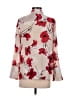 J. by J.Crew Floral Ivory Long Sleeve Blouse Size XS - photo 2
