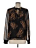 CAbi 100% Polyester Black Long Sleeve Blouse Size M - photo 1