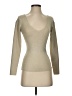 Ted Baker London Metallic Tan Gold Pullover Sweater Size 4 (1) - photo 1