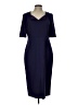 L.K. Bennett Blue Cocktail Dress Size 12 - photo 1
