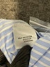 Modern Works Stripes Blue Long Sleeve Blouse Size XS - photo 8