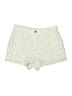 J.Crew 100% Linen Solid Ivory Tan Shorts Size S - photo 1
