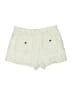 J.Crew 100% Linen Solid Ivory Tan Shorts Size S - photo 2