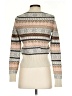 J.Crew Chevron-herringbone Tan Turtleneck Sweater Size XXS - photo 2