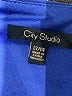 City Studio 100% Polyester Blue Cocktail Dress Size 13 - 14 - photo 7