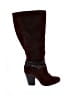 Torrid Brown Burgundy Boots Size 9 (X-wide) - photo 1