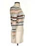 J.Crew Chevron-herringbone Tan Turtleneck Sweater Size XXS - photo 4