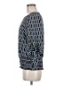 MICHAEL Michael Kors 100% Polyester Blue 3/4 Sleeve Blouse Size M - photo 5