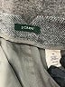 J.Crew 100% Wool Chevron-herringbone Gray Wool Skirt Size 10 - photo 4