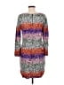 Antik Batik 100% Viscose Tweed Silver Cocktail Dress Size M - photo 2