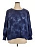 Universal Thread Tie-dye Blue Pullover Sweater Size 3X - photo 1