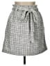 Kancy Kole Houndstooth Gray Casual Skirt Size L - photo 1