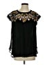 Seen Worn Kept Black Short Sleeve Blouse Size XS - photo 1