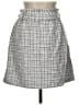 Kancy Kole Houndstooth Gray Casual Skirt Size L - photo 2
