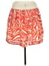 Mango Print Orange Casual Skirt Size 6 - photo 2