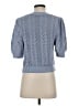Free People Blue Pullover Sweater Size S - photo 2