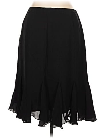 Teri Jon by Rickie Freeman Silk Skirt (view 2)
