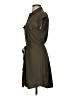 Express 100% Polyester Solid Brown Casual Dress Size XS - photo 5