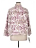 Alfred Dunner 100% Polyester Print Pink Jacket Size XL Petite - photo 1