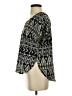 Sweet Rain 100% Polyester Black Short Sleeve Top Size S - photo 5