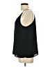 Ann Taylor LOFT 100% Polyester Black Sleeveless Blouse Size L - photo 5