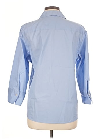 Foxcroft 3/4 Sleeve Button-Down Shirt (view 2)