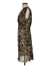 L'Agence 100% Polyester Animal Print Brown Cocktail Dress Size 6 - photo 5
