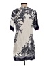 Assorted Brands Paisley Gray Casual Dress Size EU 34 / US 4 - photo 2