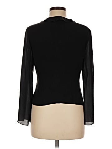 Ann Taylor Long Sleeve Silk Top (view 2)