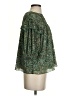 Porridge Green 3/4 Sleeve Blouse Size S - photo 4