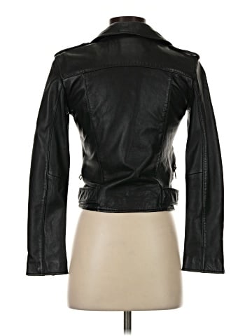 Allsaints Leather Jacket - back