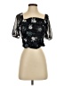 Express Outlet 100% Polyester Black 3/4 Sleeve Blouse Size XS - photo 1