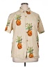 Assorted Brands Tropical Tan Short Sleeve Button-Down Shirt Size XL - photo 1