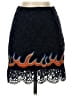 Sandro Paisley Blue Casual Skirt Size XS (0) - photo 1