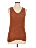Ann Taylor LOFT Orange Sleeveless Top Size L - photo 1