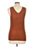 Ann Taylor LOFT Orange Sleeveless Top Size L - photo 2