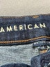 American Eagle Outfitters Chevron-herringbone Blue Jeans Size 8 - photo 7
