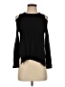 Central Park West 100% Viscose Black Pullover Sweater Size S - photo 1