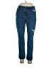 D&Co. Hearts Blue Jeans Size 16 - photo 1