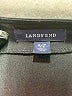 Lands' End Solid Black Casual Dress Size S - photo 7