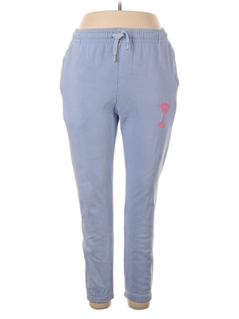 Pre-owned Assorted Brands Track Pants In Blue