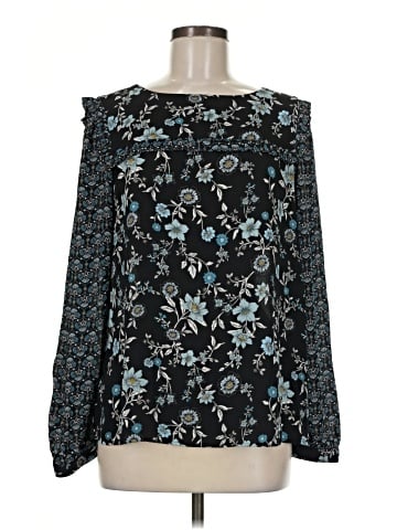 Ann Taylor LOFT Long Sleeve Blouse (view 1)