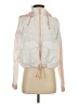 Hollister 100% Polyester White Windbreaker Size XS - photo 1