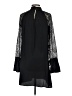 Michael Stars 100% Polyester Solid Black Casual Dress Size Sm (0) - photo 2