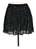 Mango 100% Viscose Stars Black Casual Skirt Size M - photo 2