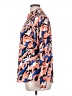 Sport Haley Print Orange Track Jacket Size XL - photo 5